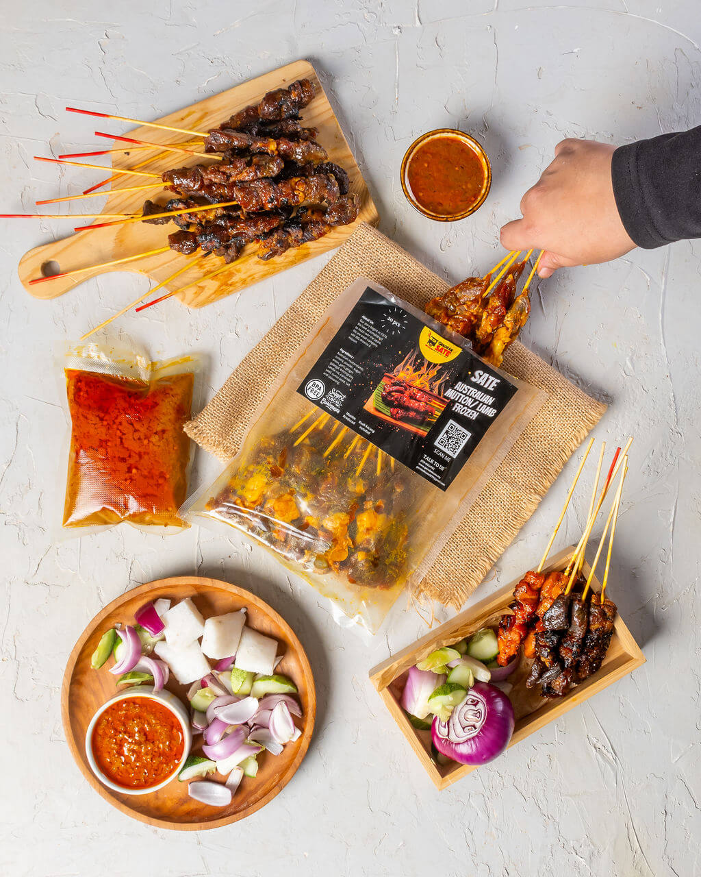 Sate Kambing Frozen